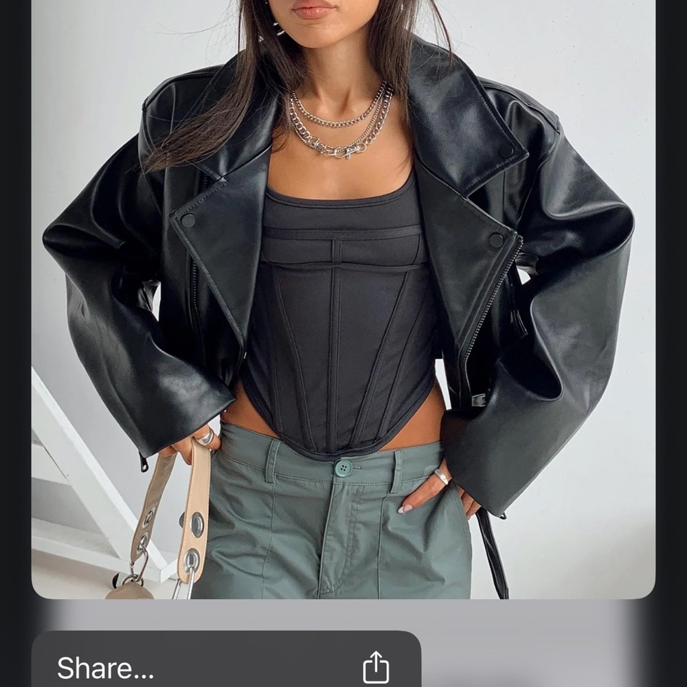 LIONESS - STATEN ISLAND JACKET IN BLACK - Picture 10 of 16